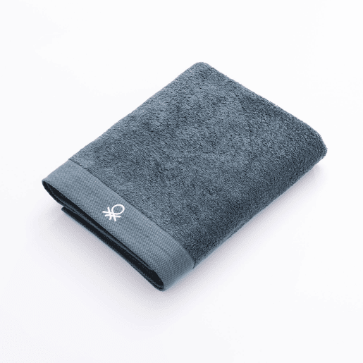 Toalha de Banho 90x150cm 100% Algodão 450GSM em Cinza Escuro - Suave, Absorvente e de Secagem Rápida CORE Benetton Toalha de Banho 90x150cm 100% Algodão 450GSM em Cinza Escuro - Suave, Absorvente e de Secagem Rápida CORE Benetton