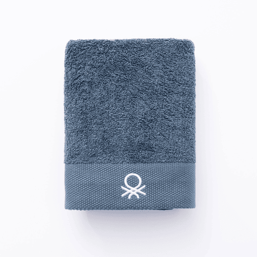 Toalha de Banho 50x90cm 100% Algodão 450GSM em Cinza Escuro - Suave, Absorvente e de Secagem Rápida CORE Benetton Toalha de Banho 50x90cm 100% Algodão 450GSM em Cinza Escuro - Suave, Absorvente e de Secagem Rápida CORE Benetton