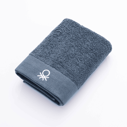 Toalha de Banho 50x90cm 100% Algodão 450GSM em Cinza Escuro - Suave, Absorvente e de Secagem Rápida CORE Benetton Toalha de Banho 50x90cm 100% Algodão 450GSM em Cinza Escuro - Suave, Absorvente e de Secagem Rápida CORE Benetton