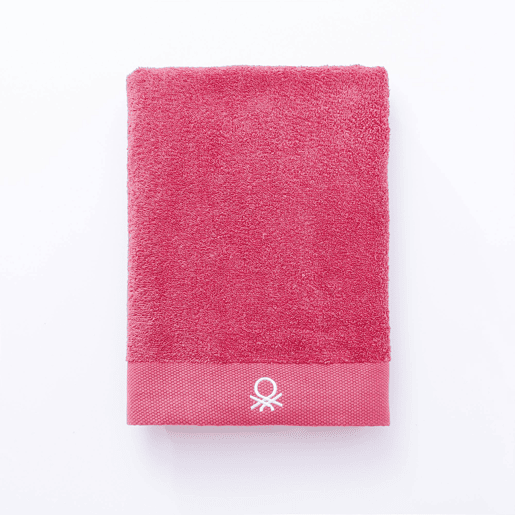 Toalha de Banho 70x140cm 100% Algodão 450GSM na cor Rosa - Suave, Absorvente e de Secagem Rápida CORE Benetton Toalha de Banho 70x140cm 100% Algodão 450GSM na cor Rosa - Suave, Absorvente e de Secagem Rápida CORE Benetton