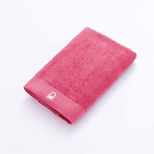 Toalha de Banho 70x140cm 100% Algodão 450GSM na cor Rosa - Suave, Absorvente e de Secagem Rápida CORE Benetton Toalha de Banho 70x140cm 100% Algodão 450GSM na cor Rosa - Suave, Absorvente e de Secagem Rápida CORE Benetton