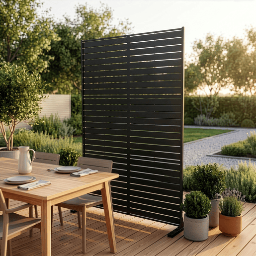 Divisória Nodepp em aço galvanizado 180x120 cm Antracite casa.pro Divisória Nodepp em aço galvanizado 180x120 cm Antracite casa.pro