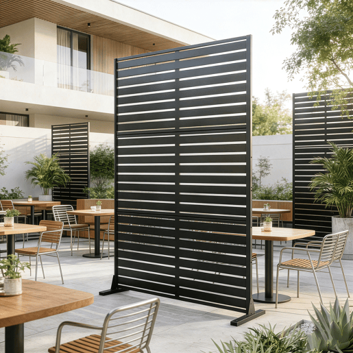 Divisória Nodepp em aço galvanizado 180x120 cm Antracite casa.pro Divisória Nodepp em aço galvanizado 180x120 cm Antracite casa.pro