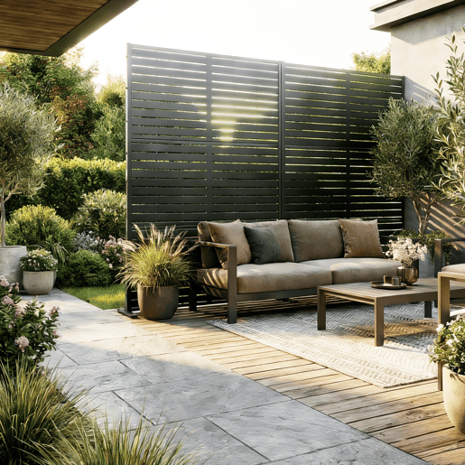 Divisória Nodepp em aço galvanizado 180x120 cm Antracite casa.pro Divisória Nodepp em aço galvanizado 180x120 cm Antracite casa.pro