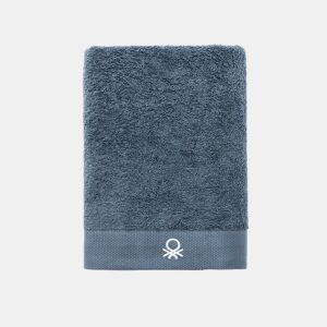 Toalha de Banho 70x140cm 100% Algodão 450GSM em Cinza Escuro - Suave, Absorvente e de Secagem Rápida CORE Benetton