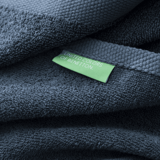 Toalha de Banho 70x140cm 100% Algodão 450GSM em Cinza Escuro - Suave, Absorvente e de Secagem Rápida CORE Benetton Toalha de Banho 70x140cm 100% Algodão 450GSM em Cinza Escuro - Suave, Absorvente e de Secagem Rápida CORE Benetton