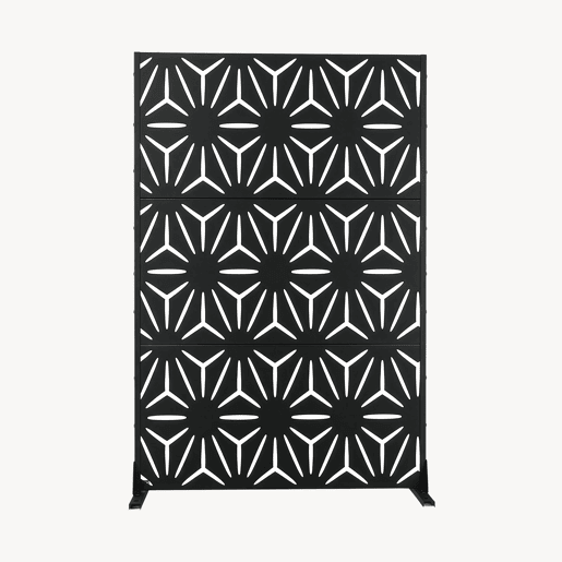 Parede divisória Kilsturd aço galvanizado 180x120 cm Preto casa.pro Parede divisória Kilsturd aço galvanizado 180x120 cm Preto casa.pro