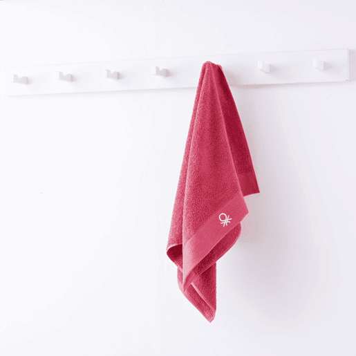 Toalha de Banho 90x150cm 100% Algodão 450GSM na cor Rosa - Suave, Absorvente e de Secagem Rápida CORE Benetton Toalha de Banho 90x150cm 100% Algodão 450GSM na cor Rosa - Suave, Absorvente e de Secagem Rápida CORE Benetton