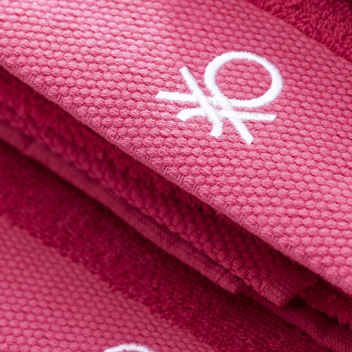 Toalha de Banho 90x150cm 100% Algodão 450GSM na cor Rosa - Suave, Absorvente e de Secagem Rápida CORE Benetton Toalha de Banho 90x150cm 100% Algodão 450GSM na cor Rosa - Suave, Absorvente e de Secagem Rápida CORE Benetton