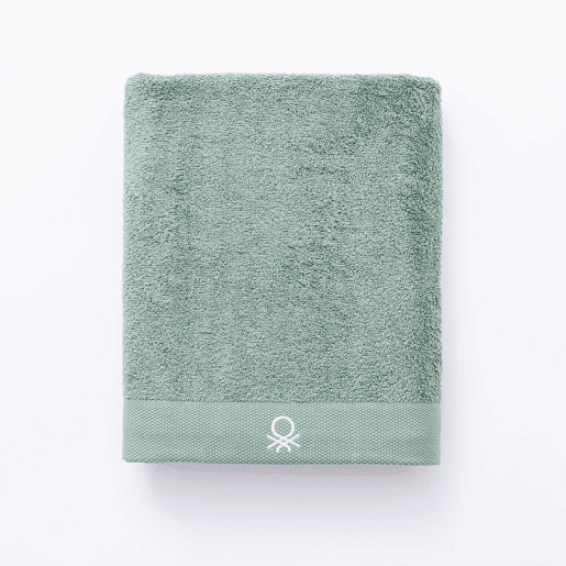 Toalha de Banho 90x150cm 100% Algodão 450GSM na cor Verde - Suave, Absorvente e de Secagem Rápida CORE Benetton Toalha de Banho 90x150cm 100% Algodão 450GSM na cor Verde - Suave, Absorvente e de Secagem Rápida CORE Benetton