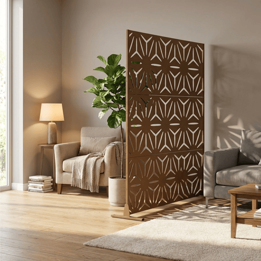 Parede divisória Kilsturd aço galvanizado 180x120 cm Castanho casa.pro Parede divisória Kilsturd aço galvanizado 180x120 cm Castanho casa.pro