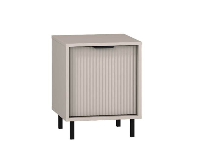 Mesita de noche Soly Cachemire con 1 puerta