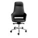 Silla oficina giratoria polipiel negro Silla oficina giratoria polipiel negro Negro/ Gris