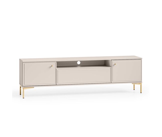 Mueble TV Sélène Cachemire con 3 puertas