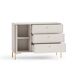 Aparador Sélène 1 puerta y 3 cajones 120 Aparador Sélène 1 puerta y 3 cajones 120 Beige