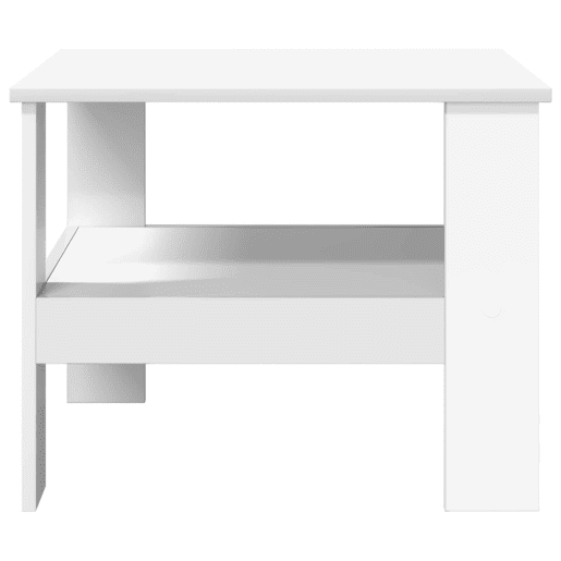 Mesa de Centro, Mesa baixa, Branco 57 x 55 x 45 cm Madeira processada Mesa de Centro, Mesa baixa, Branco 57 x 55 x 45 cm Madeira processada
