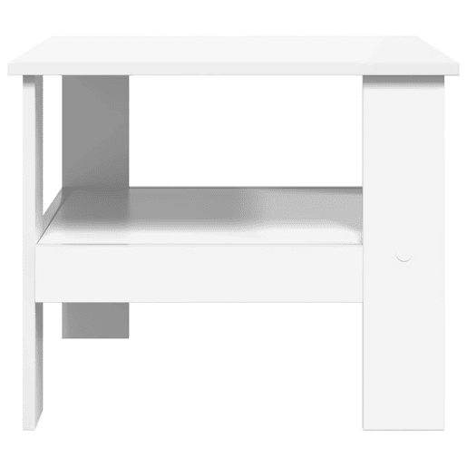 Mesa de Centro, Mesa baixa, Branco 57 x 55 x 45 cm Madeira processada Mesa de Centro, Mesa baixa, Branco 57 x 55 x 45 cm Madeira processada