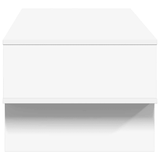 Mesa de Centro, Mesa baixa, Branco 100 x 46 x 35 cm Madeira processada Mesa de Centro, Mesa baixa, Branco 100 x 46 x 35 cm Madeira processada
