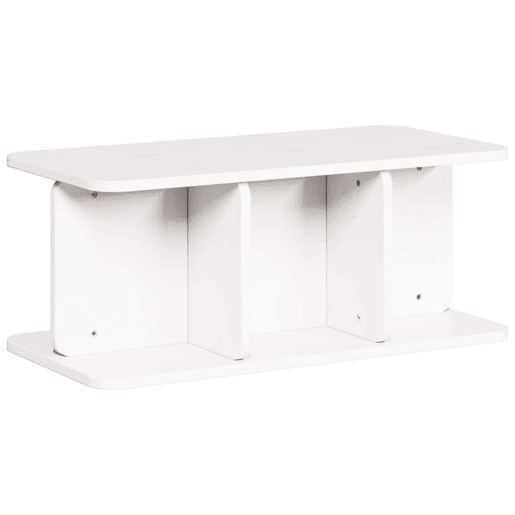 Mesa de Centro, Mesa baixa, Branco 80 x 39,5 x 33,5 cm Mesa de Centro, Mesa baixa, Branco 80 x 39,5 x 33,5 cm