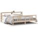 Estructura de cama matrimonial Estructura de cama matrimonial Natural