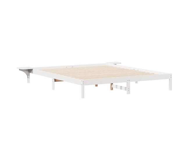 Estructura de cama doble matrimonial - con mesitas 200 x 220 cm