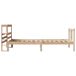 Estructura de cama individual para adultos 81x214 Estructura de cama individual para adultos 81x214 Natural