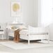 Estructura de cama individual para adultos 81x214 Estructura de cama individual para adultos 81x214 Blanco
