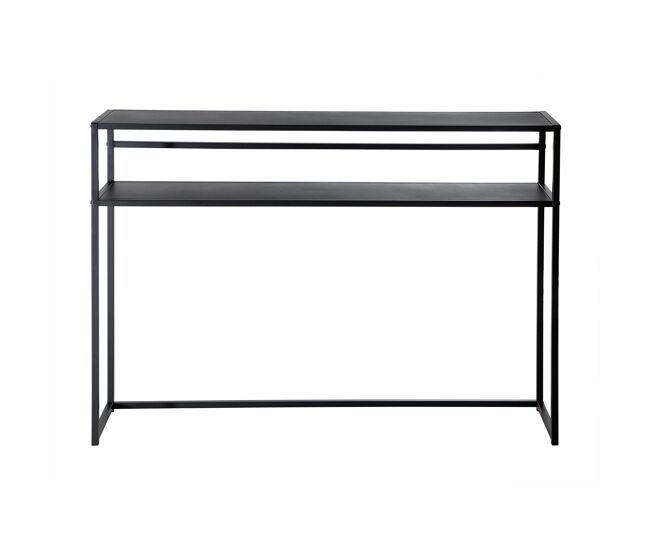 Consola de metal negro l112 cm - olli