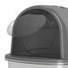 Arenero para Gato Acero Inoxidable 201, PP PawHut Arenero para Gato Acero Inoxidable 201, PP PawHut Gris
