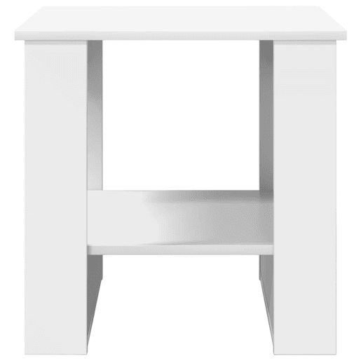 Mesa de Centro, Mesa baixa, Branco 51 x 50 x 50 cm Madeira processada Mesa de Centro, Mesa baixa, Branco 51 x 50 x 50 cm Madeira processada