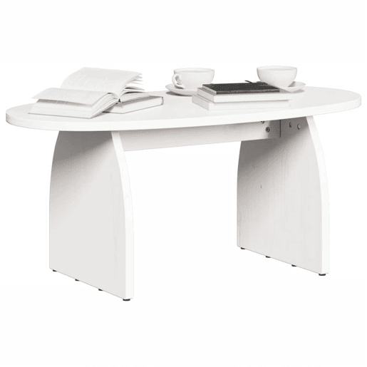 Mesa de Centro, Mesa baixa, Branco 80 x 40 x 35 cm Mesa de Centro, Mesa baixa, Branco 80 x 40 x 35 cm
