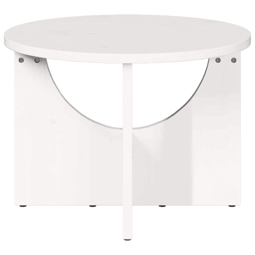 Mesa de Centro, Mesa baixa, Branco 50 x 50 x 35 cm Madeira de pinho maciça Mesa de Centro, Mesa baixa, Branco 50 x 50 x 35 cm Madeira de pinho maciça