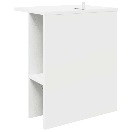 Mesa de Centro, Mesa baixa, Branco 40 x 30 x 49 cm Derivados de Madeira Mesa de Centro, Mesa baixa, Branco 40 x 30 x 49 cm Derivados de Madeira