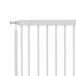 Barrera de Seguridad Acero, ABS PawHut Barrera de Seguridad Acero, ABS PawHut Blanco