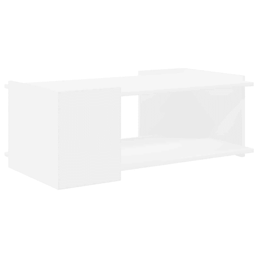 Mesa de Centro, Mesa baixa, Branco 90 x 50 x 33 cm Derivados de Madeira Mesa de Centro, Mesa baixa, Branco 90 x 50 x 33 cm Derivados de Madeira