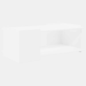 Mesa de Centro, Mesa baixa, Branco 90 x 50 x 33 cm Derivados de Madeira