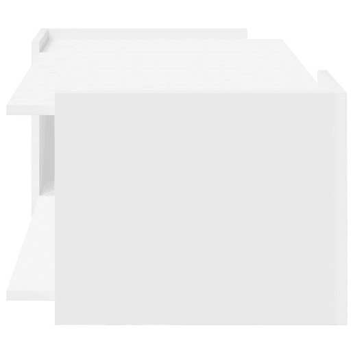 Mesa de Centro, Mesa baixa, Branco 90 x 50 x 33 cm Derivados de Madeira Mesa de Centro, Mesa baixa, Branco 90 x 50 x 33 cm Derivados de Madeira