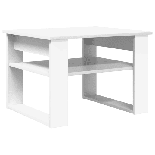Mesa de Centro, Mesa baixa, Branco 64 x 54 x 44 cm Madeira processada Mesa de Centro, Mesa baixa, Branco 64 x 54 x 44 cm Madeira processada