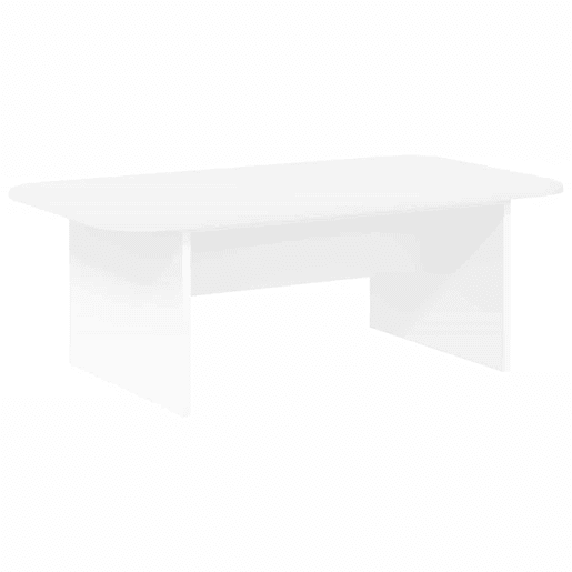 Mesa de Centro, Mesa baixa, Branco 93 x 53 x 33 cm Madeira processada Mesa de Centro, Mesa baixa, Branco 93 x 53 x 33 cm Madeira processada