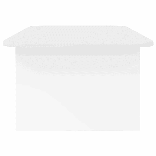 Mesa de Centro, Mesa baixa, Branco 93 x 53 x 33 cm Madeira processada Mesa de Centro, Mesa baixa, Branco 93 x 53 x 33 cm Madeira processada
