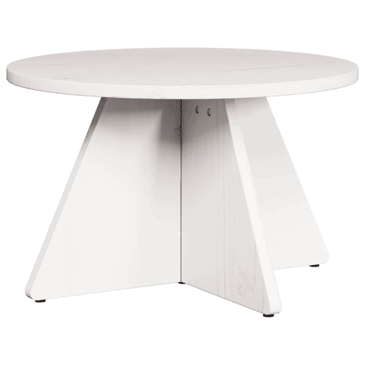 3 pcs Mesas de Centro - Mesas baixas Branco