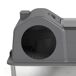 Arenero para Gato Acero Inoxidable, ABS PawHut Arenero para Gato Acero Inoxidable, ABS PawHut Gris