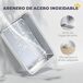 Arenero para Gato Acero Inoxidable, ABS PawHut Arenero para Gato Acero Inoxidable, ABS PawHut Gris