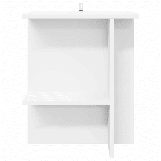 Conjunto de 2 Mesas de Centro, Mesas de Café Branco 40 x 30 x 49 cm Conjunto de 2 Mesas de Centro, Mesas de Café Branco 40 x 30 x 49 cm