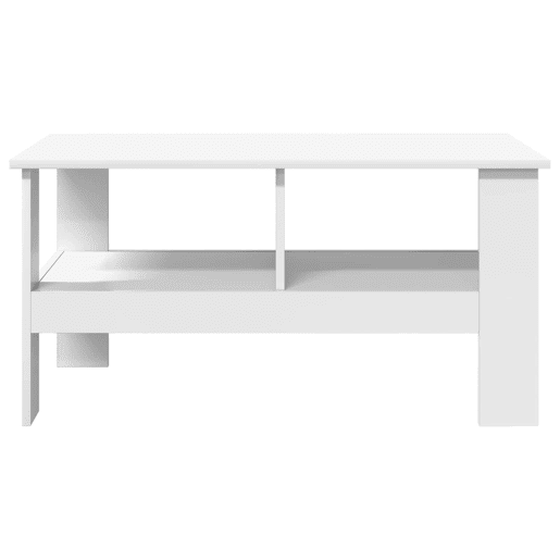 Mesa de Centro, Mesa baixa, Branco 90 x 50 x 45 cm Madeira processada Mesa de Centro, Mesa baixa, Branco 90 x 50 x 45 cm Madeira processada