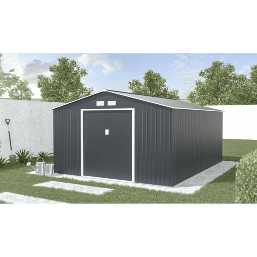 Abrigo de jardim metálico Vegas - 15 m² Abrigo de jardim metálico Vegas - 15 m²