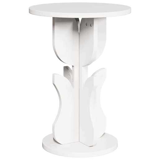 Mesa de Centro, Mesa baixa, Branco 39,5 x 39,5 x 53,5 cm Mesa de Centro, Mesa baixa, Branco 39,5 x 39,5 x 53,5 cm