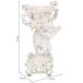 Candelabro con angel Candelabro con angel Blanco