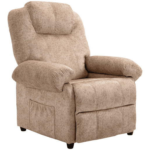 Poltrona Relax Reclinável Manual, Poltrona Relax em Veludo com Apoios de Braço, Apoio para os Pés, Estofamento Espesso, Reclina até 135º para Sala de Estar, Quarto, Escritório, Bege Poltrona Relax Reclinável Manual, Poltrona Relax em Veludo com Apoios de Braço, Apoio para os Pés, Estofamento Espesso, Reclina até 135º para Sala de Estar, Quarto, Escritório, Bege