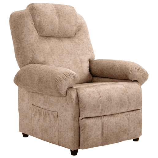 Poltrona Relax Reclinável Manual, Poltrona Relax em Veludo com Apoios de Braço, Apoio para os Pés, Estofamento Espesso, Reclina até 135º para Sala de Estar, Quarto, Escritório, Bege Poltrona Relax Reclinável Manual, Poltrona Relax em Veludo com Apoios de Braço, Apoio para os Pés, Estofamento Espesso, Reclina até 135º para Sala de Estar, Quarto, Escritório, Bege